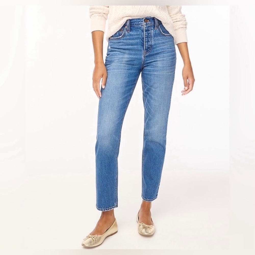 NWT J Crew Premium Edition High-rise straight, 26